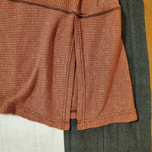 We the Free Burnt Orange Long Sleeve Top - Picture 2 of 5